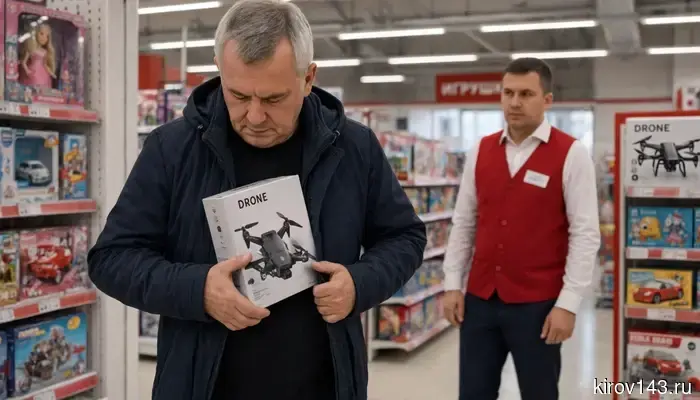 "Call and fly away": a resident of Kirov was caught stealing drones and a phone