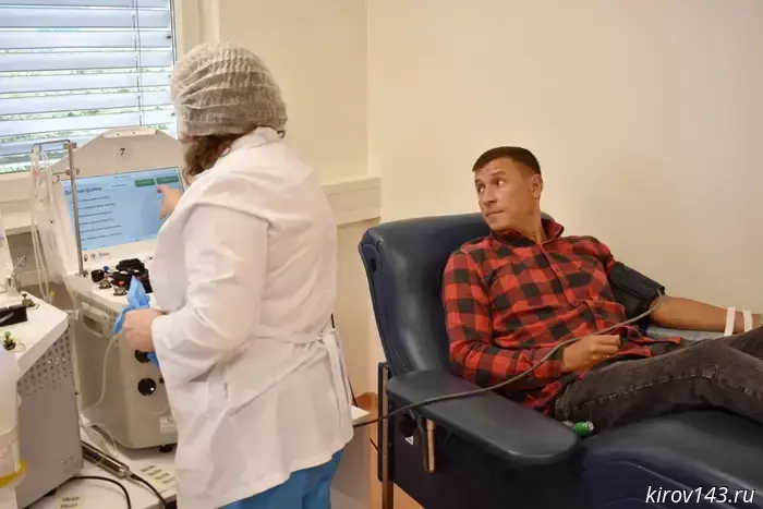 IK-6 staff member saved a person's life by becoming a stem cell donor.
