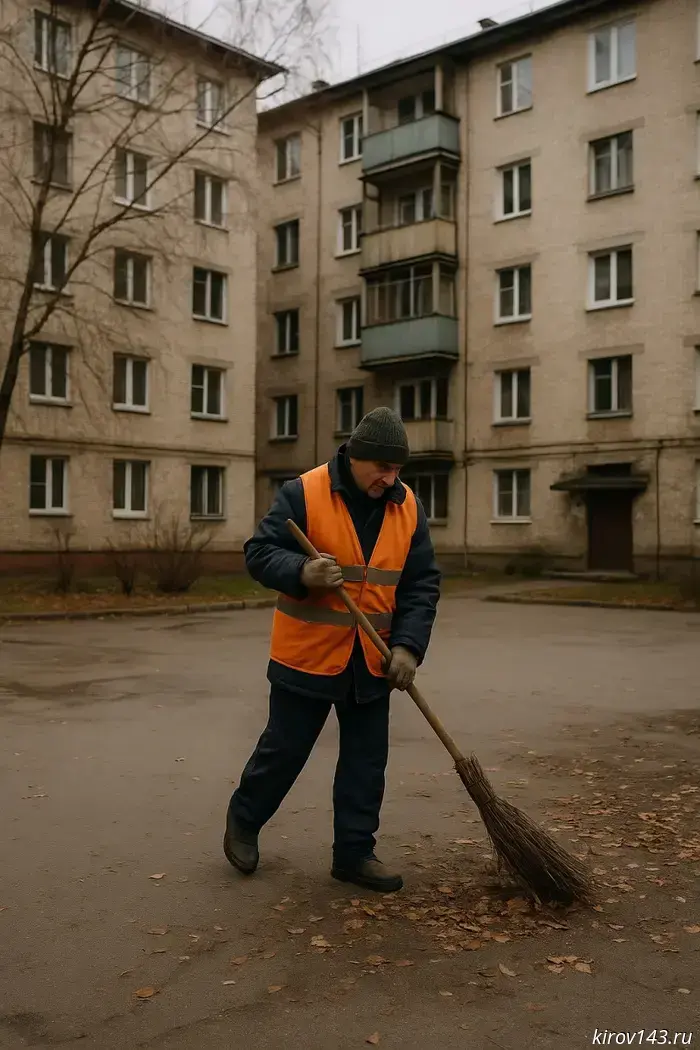 The Kirov region has the lowest salaries of janitors in Russia.