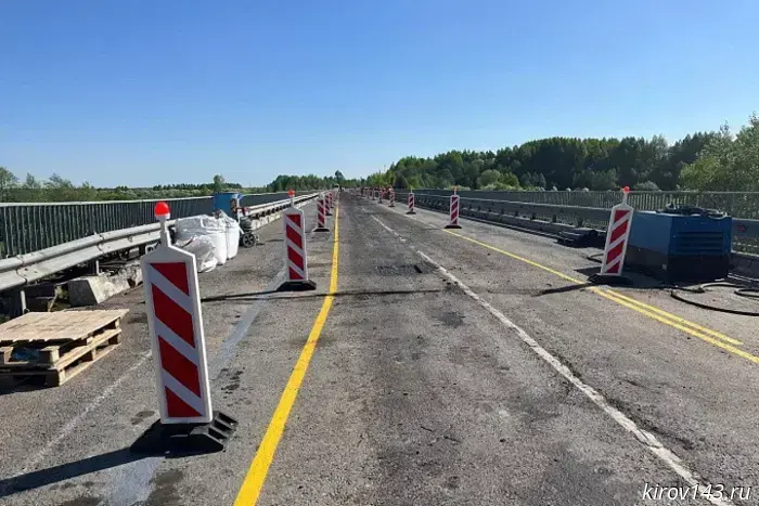 Passage over the Moloma bridge will be opened on May 28.