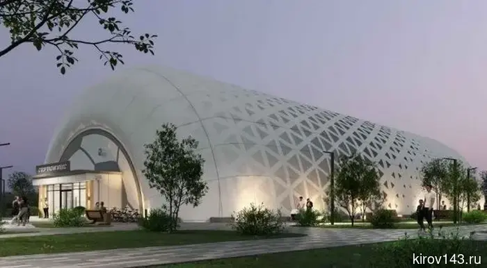 Крытый футбольный зал и спортплощадки появятся на улице Энтузиастов в Кирове.