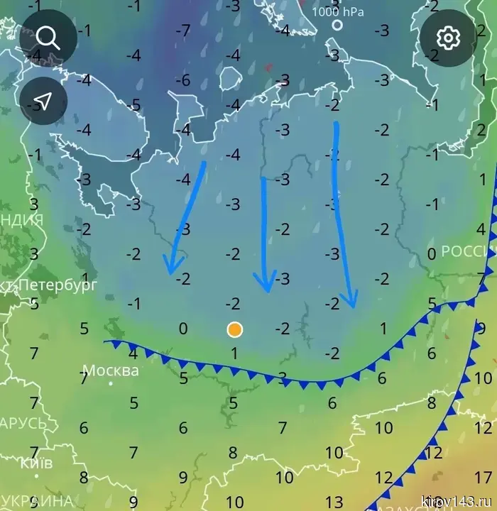 Polar invasion in Kirov: how long will it last and when to expect warmth