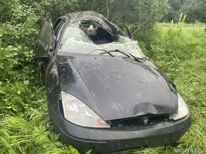 В Уржумском районе авария с пострадавшими произошла из-за неудачного маневра женщины без водительских прав.