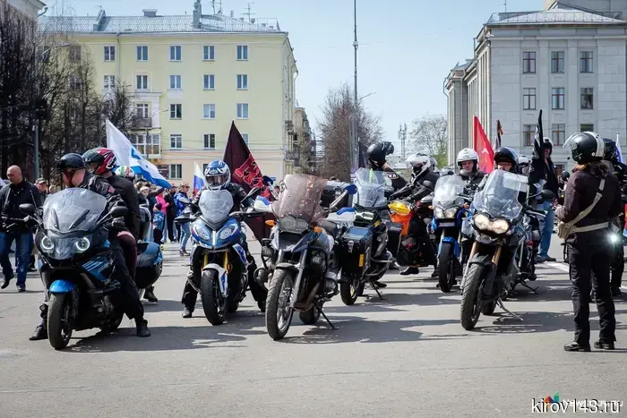 Открытие мотосезона в Кирове было отложено.