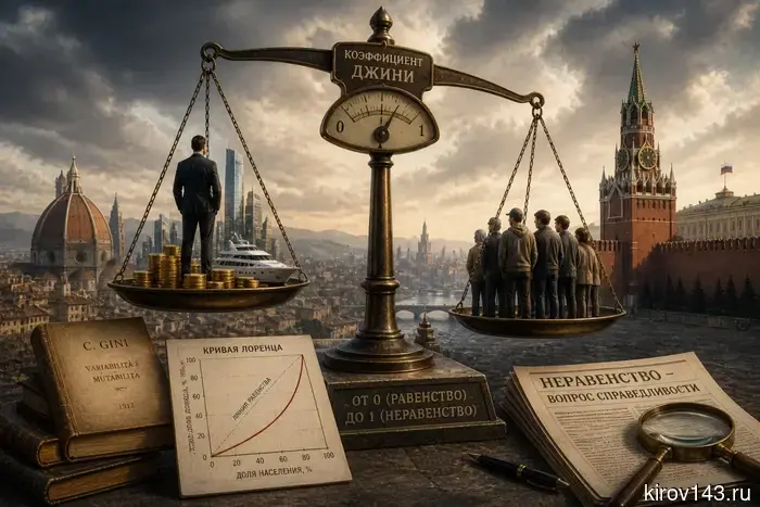 From Italy to the Kremlin: how one Italian invented the world's main "thermometer of inequality"