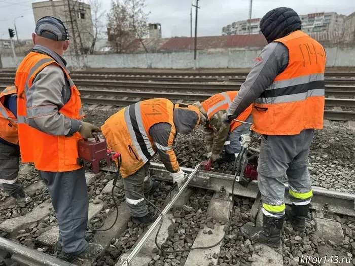 215 kilometers of the Gorky main line have become "velvet".