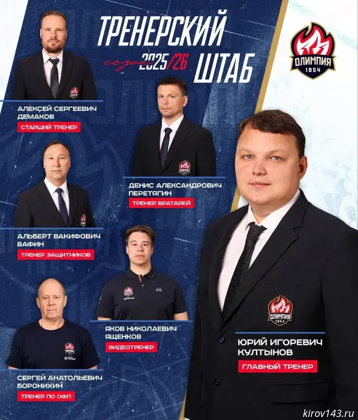 HK "Olympia" presented an updated coaching staff
