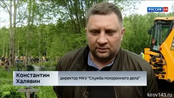 На Ново-Макарьевском кладбище в Кирове продолжаются мероприятия по отводу воды.