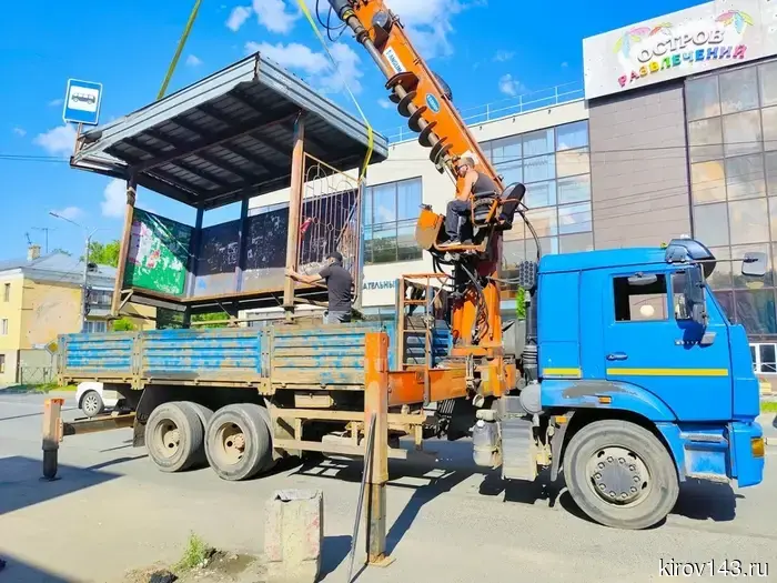 New bus shelters will appear in Kirovo-Chepetsk.