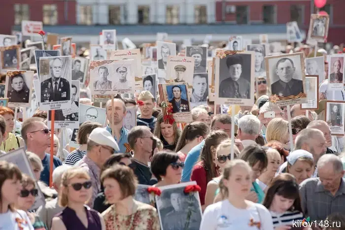 Kirov residents have started ordering portraits of veterans for Victory Day.