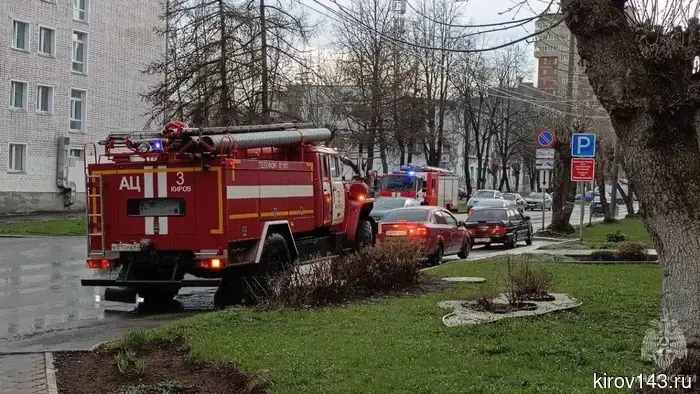 In the Kirov region, five fires occurred in one day.