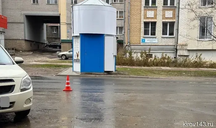 В Кирове 8-летняя девочка попала в ДТП