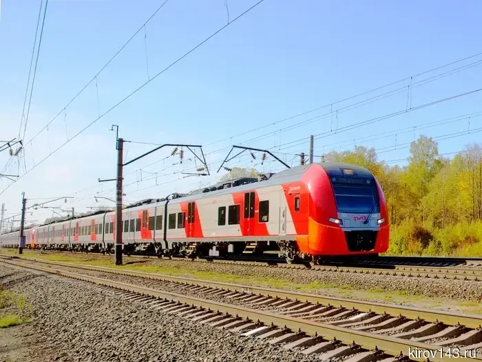 The passenger traffic of "Lastochka" from Nizhny Novgorod to Kirov has increased by almost 16%.