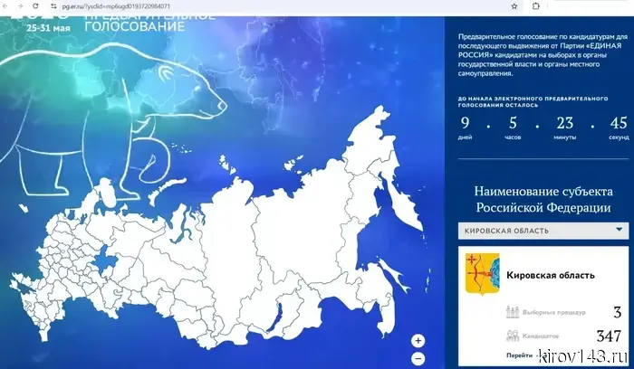 The Kirov list of "preliminary candidates" has lost four candidates.