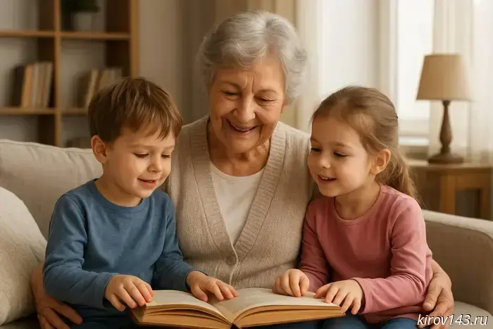 Most residents of Kirov believe that grandmothers should help raise their grandchildren.