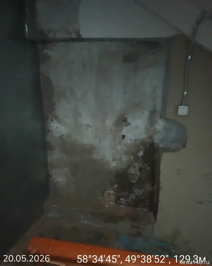 A case has been opened against the management company in Kirov due to the entrance on Komsomolskaya.