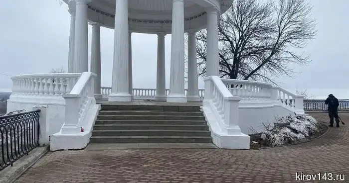 В Кирове на выходные закрывают вход в ротонду