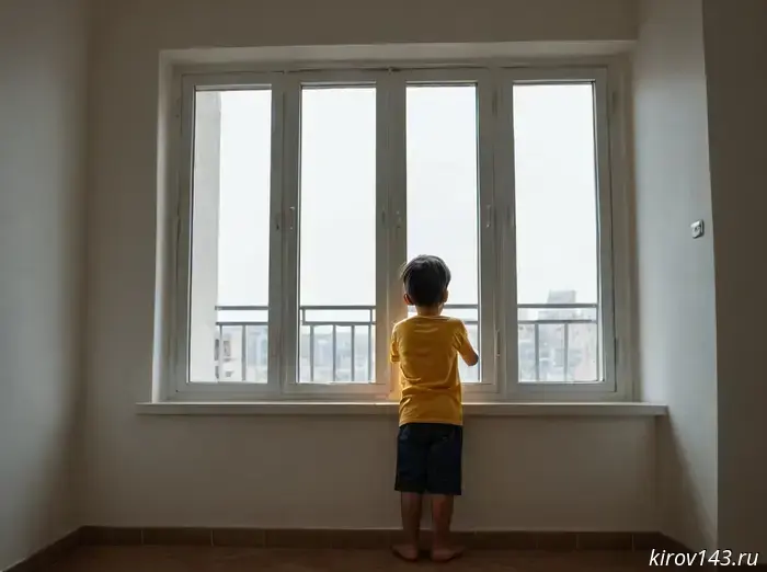 Kirov residents were told how to avoid children falling from windows