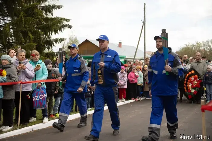 В селе Бобино Кировской области зажжен Вечный огонь