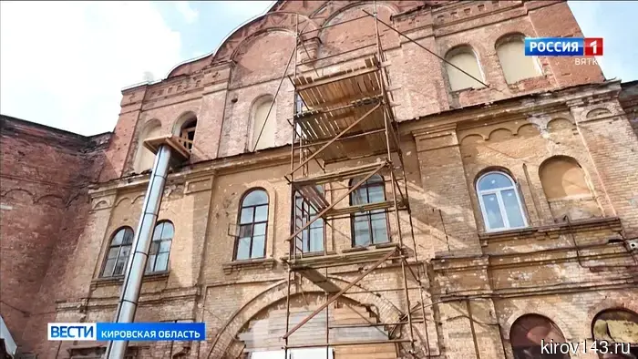 В Преображенском монастыре начался ремонт северо-западного корпуса с церковью