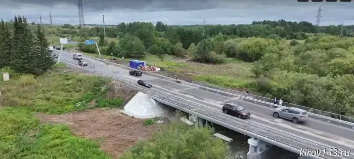 Мост через Полой был открыт на три месяца раньше запланированного срока.