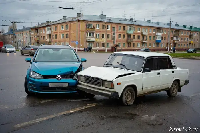 In Kirov, 24 people were injured in road accidents during the week: the most accidents occurred on Tuesday and Friday.