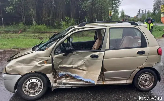 Three people were injured in a traffic accident in the Kirovo-Chepetsk district.