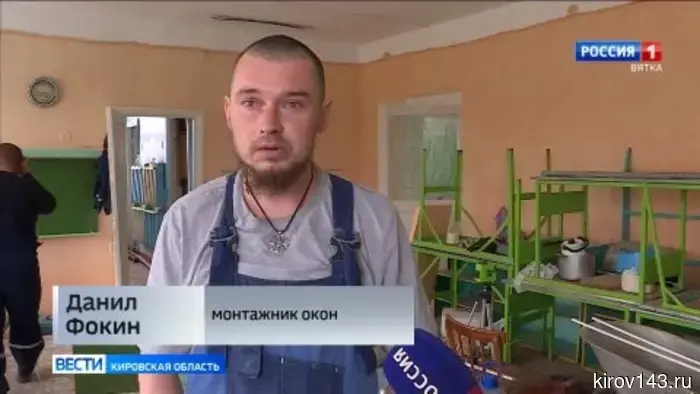 В Фаленках продолжается капитальный ремонт детского садика.