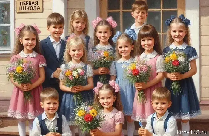 В этом году в школы Кировской области размещаются примерно 12 тысяч первоклассников.