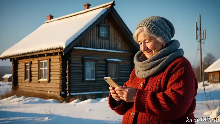 In Kirov Oblast, more than 12,000 people were connected to the internet and mobile networks.