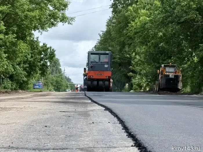 В Советске ремонтируют улицу Кирова