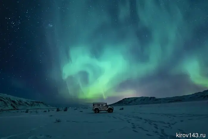 Жители Кирова смогут наблюдать полярное сияние.