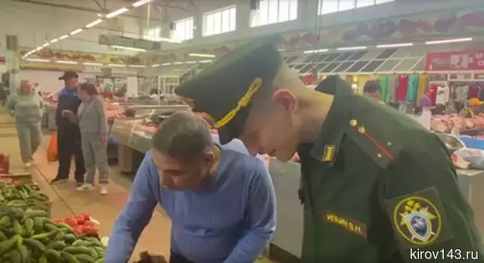 На Центральном рынке провели проверку мигрантов, имеющих российские паспорта.