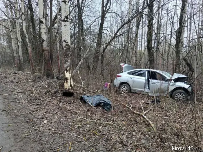 In Kirov, a car crashed into a tree: there is one fatality.