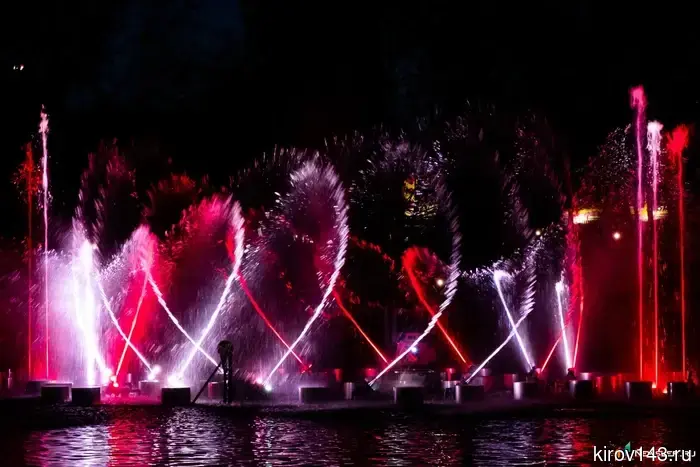 The fountain season was ceremoniously launched in Kirov.