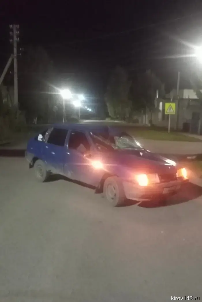 A drunk unlicensed driver on an IZH hit a 16-year-old cyclist.