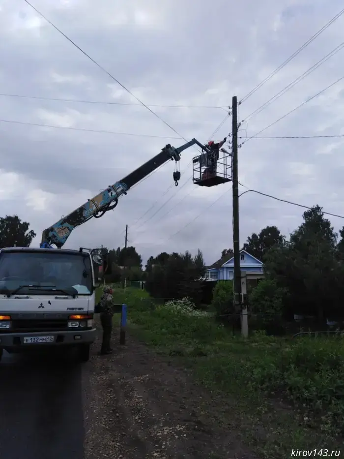 19 municipalities in Kirov Oblast were illuminated.