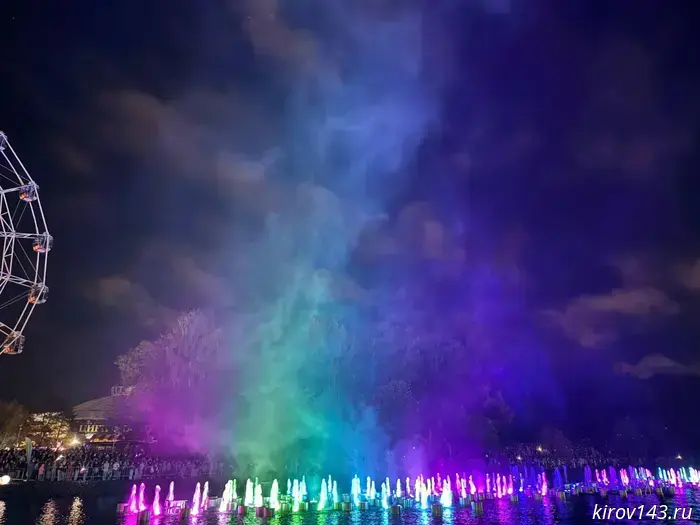 The operation of the fountain in Kirov was extended for another week.