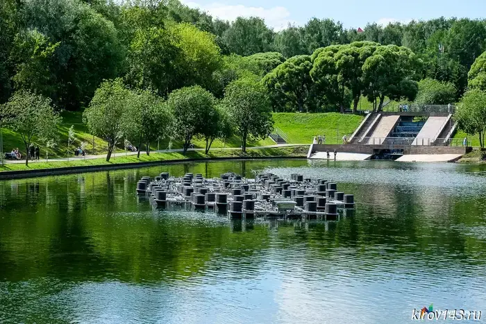 In Kirov, a date has been set for the opening of the floating fountain in the park.