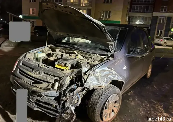 In Kirov, one of the participants in the traffic accident on Lenin is being sought.