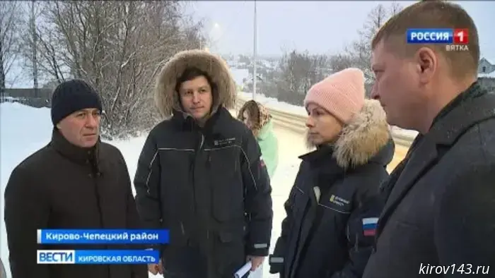 В селе Прошино Кирово-Чепецкого района появилось уличное освещение.