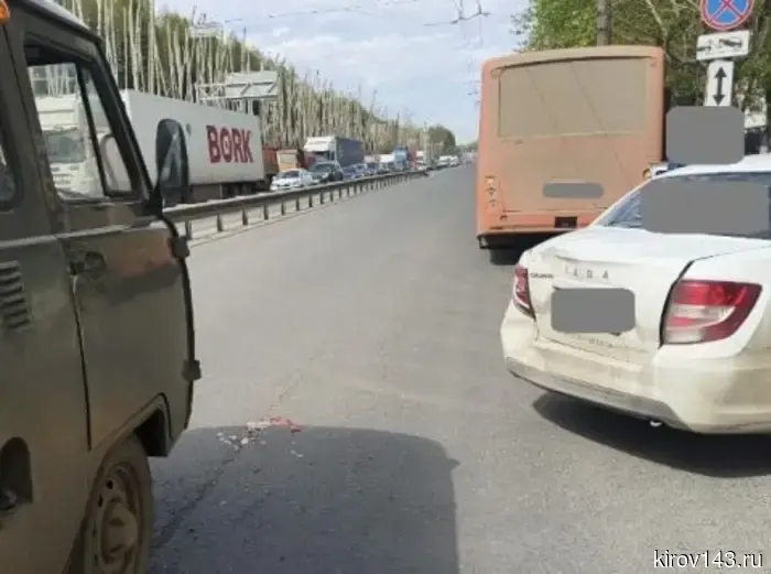 В четверг на перекрестке улиц Воровского и Производственной произошло две ДТП.