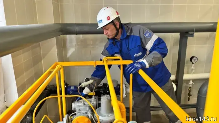 В Слободском к газоснабжению подключили новое здание пожарной части.