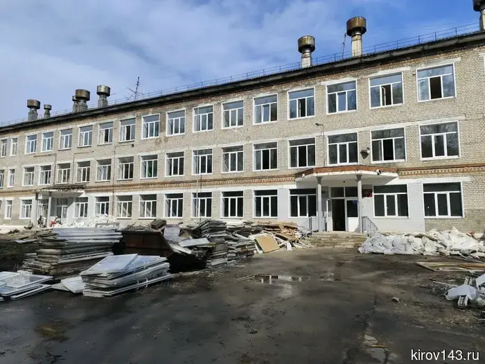 In Kirovo-Chepetsk, the renovation of the Nekrasov Center is promised to be completed by winter.