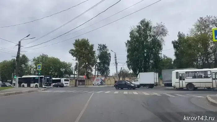 Traffic congestion in Kirov on September 11 — 3 points