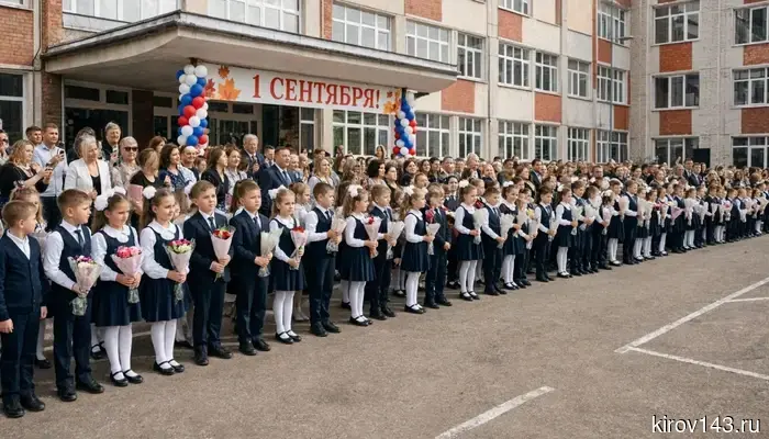 11 тысяч первоклассников: в Кировской области стартовал учебный год.