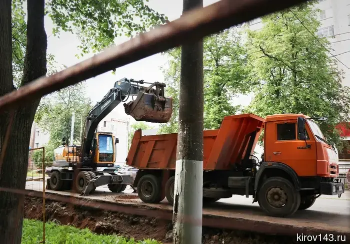 В районе Красноармейской стартовал процесс реконструкции теплосетей.