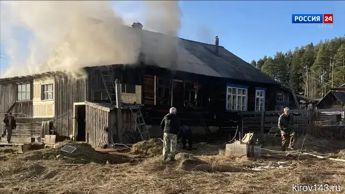 За прошедшие сутки в Кировской области зарегистрировано 9 техногенных пожаров.