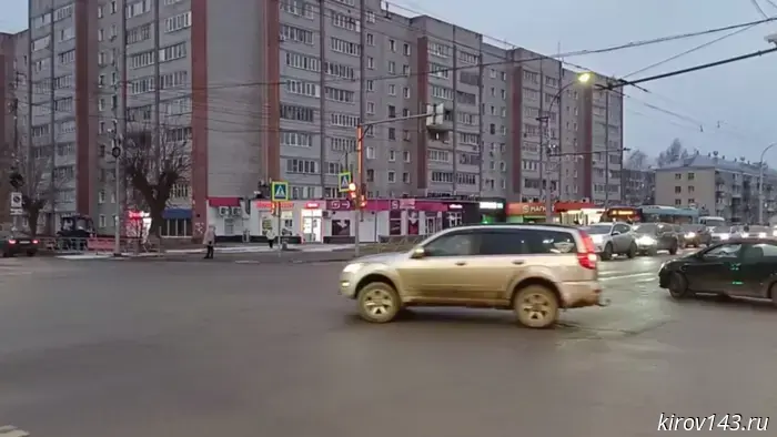 Traffic congestion in Kirov on December 3 — 2 points