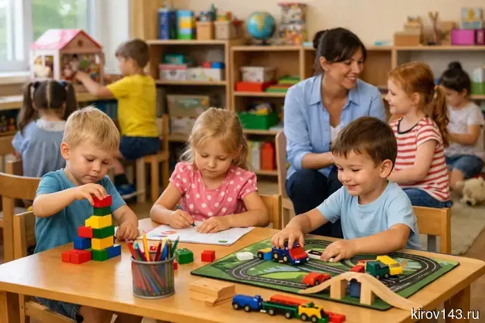 In kindergartens, the programs and decor will change from September.